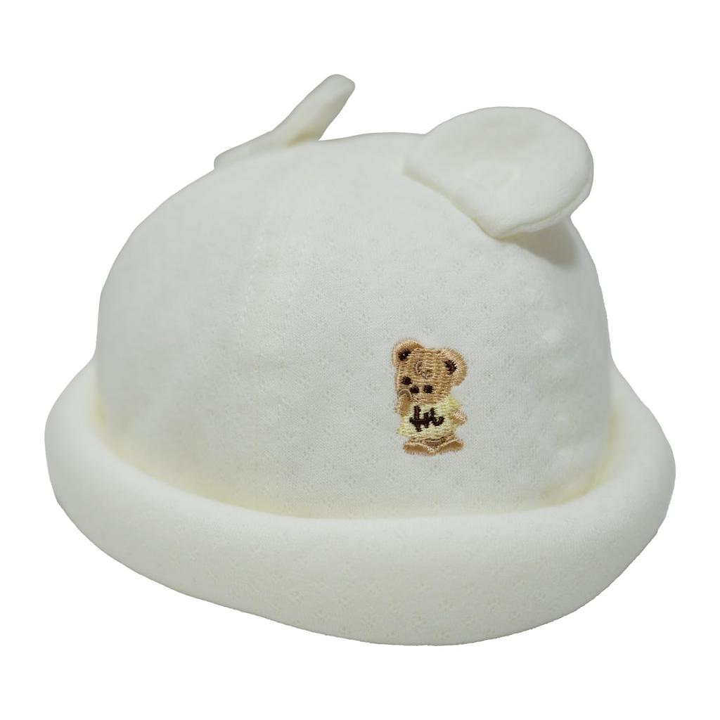 Happy Baby Made in Baby Shower Sizes 6 Months Beans! Hat, Japan, Newborn, 100% Cotton, Gift, 40-44cm,