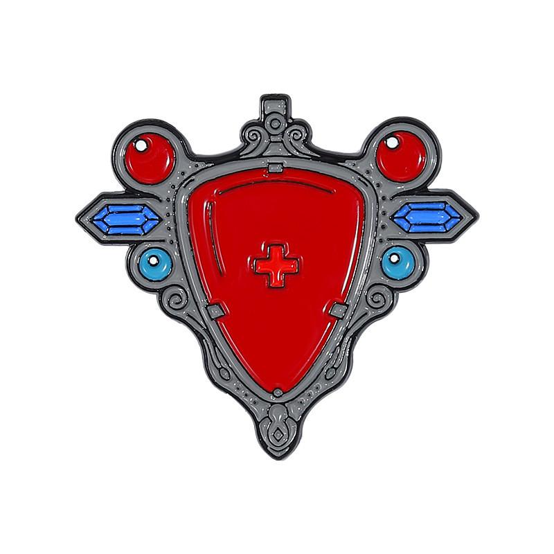 Creative Jojo Cartoon Character Enamel Badge Featuring Jotaro And Jolyne In Unique Design