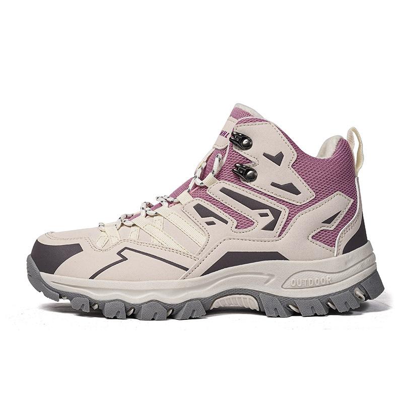 22 New Autumn and Winter Hiking Shoes High-top Climbing Off-road Hiking Shoes Outdoor Cotton Shoes
