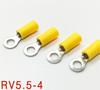 120 Pcs Insulated Ring Crimp Terminal Electrical Wiring Connectors Assorted Set