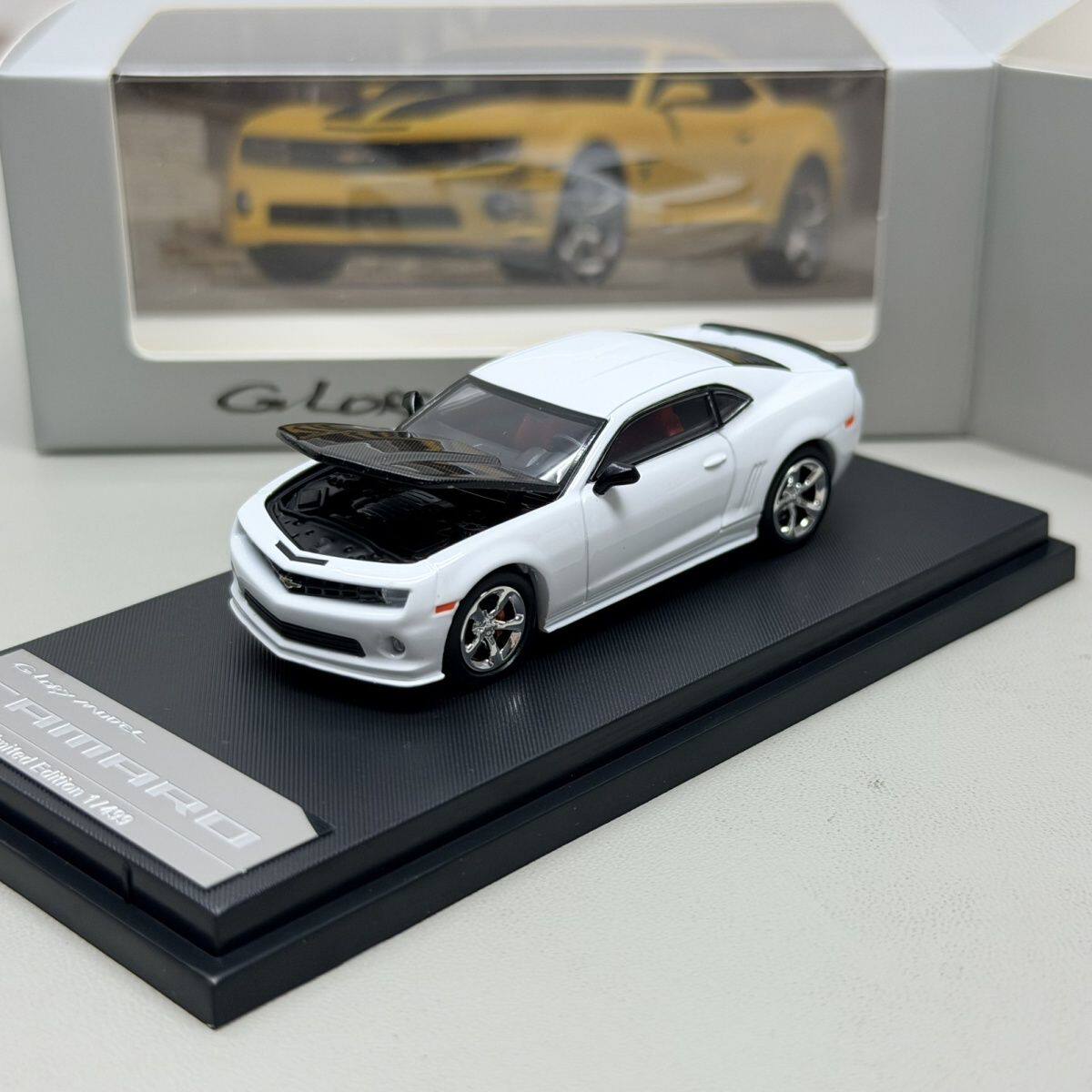 

Glory Model 1:64 Camaro Alloy Car Diecasts & Toy Vehicles Car Model Miniature Scale Model Car For Children белый