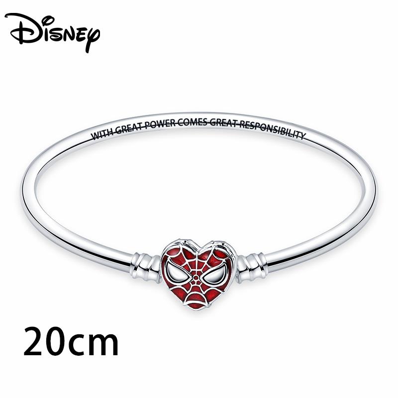 Disney 925 Silver Red Spider Ratatouille Charms Bead Earrings Bracelet Fit Original Bracelets DIY Birthday Jewelry Gift