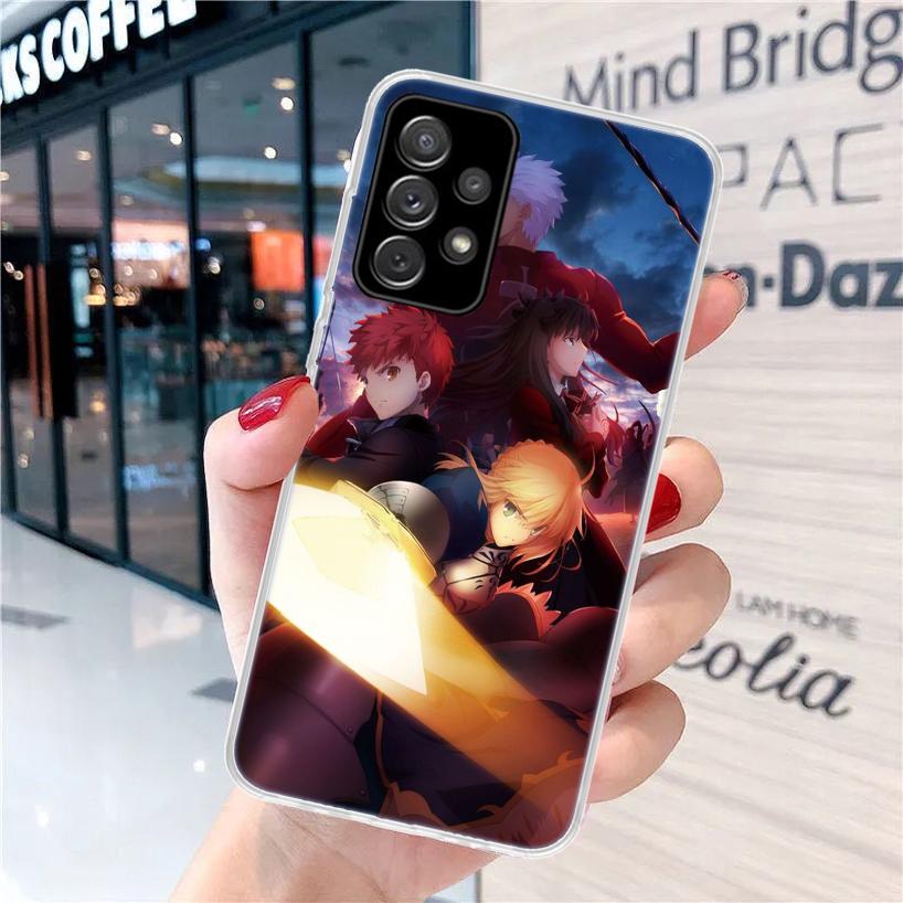 Fate Zero Stay Night Saber For Samsung Galaxy A15 A14 A13 A12 A55 A54 A53 A52 Phone Case A32 A35 A34 A33 A25 A24 A23 A22 A04S A0