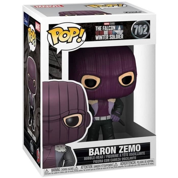 Figurine Funko Pop! Marvel - Falcon et le Soldat de l'Hiver : Baron Zemo