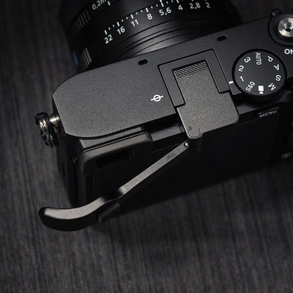 Iborrys Thumb Up Compatible with Sony and RX1R III Dedicated Thumb Shoe Unique Retro Diamond Engraving Enhanced Shooting Stability Grip, DSC-RX1RM3