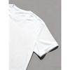 Europäische Größen Sommer Herren Mode Kurzarm T-Shirt mit Buchstabenmuster Druck