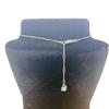 SWAROVSKI Circle Pendant Rhinestone Necklace Not specified Silver Women Used