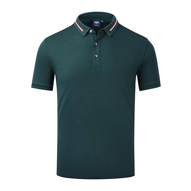 YDD FN2069  210G Lino Algodón Jane-Lino Algodón Encogimiento Solapa de Seda Camiseta POLO