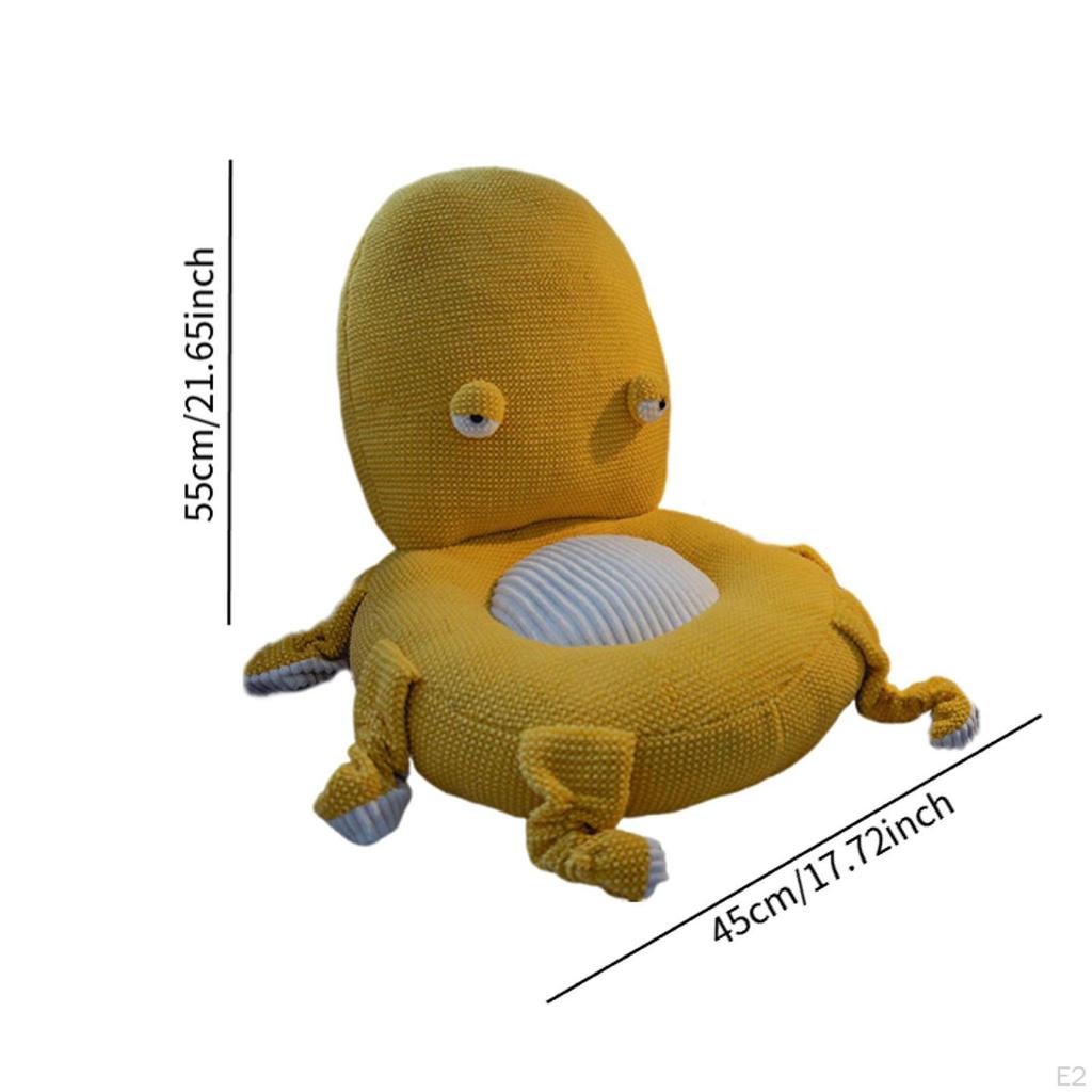 Cute Animal Shaped Chair Cushion Design with Back Home Decoration Non Slip Lounge Pad Floor