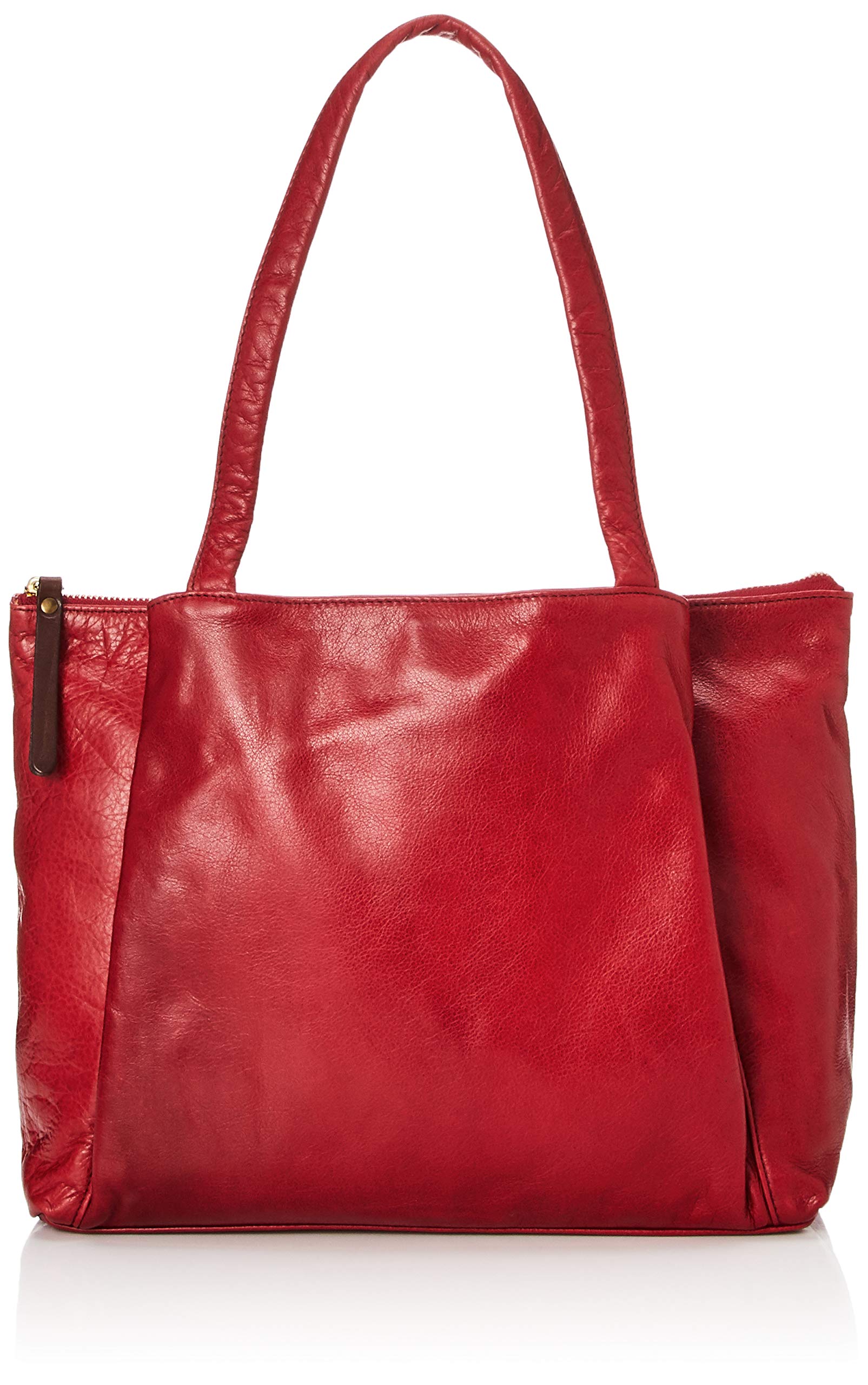

Bianco Cowhide Tote Bag Shoulder Genuine Made in High Red 93224, Handbag, Bag, Leather, Glossy, Simple, Japan, Quality,