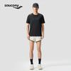 SAUCONY Men's Merino Wool Anti-Sweat Running Short Sleeve Tee