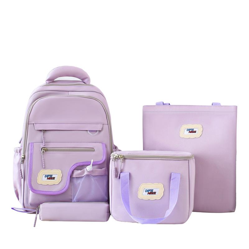 

Новый модный рюкзак большой вместимости, студенческий школьный рюкзак, повседневный рюкзак для поездок на работу, простой рюкзак