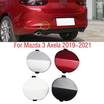Car Rear Bumper Tow Hook Cover Cap Trailer Hauling Eye Lid For Mazda 3