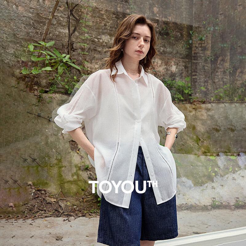 

Women s Tencel Acetate Lightweight Shirt Jacket with Back Tie XL
