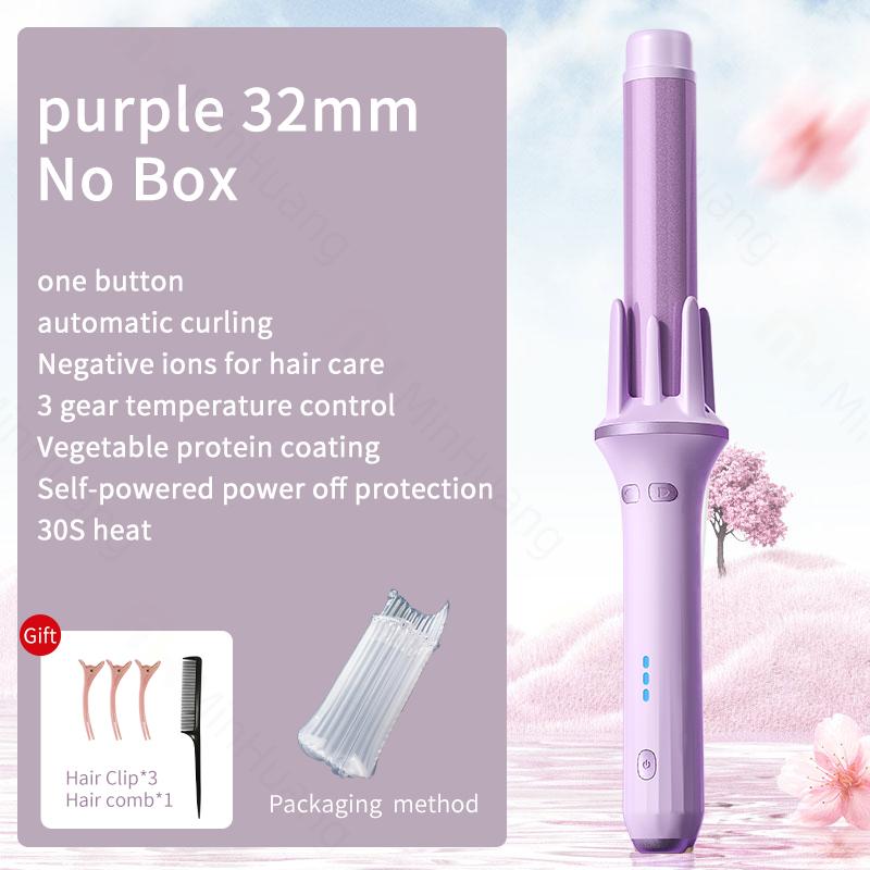 Automatic Hair Curler 28mm/32mm Large Wave Curling Iron Anion Fast Heating Professional Styling Curlers Curling Wand Hair Waver