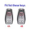 Car Smart Key Cover Case Shell Fob For Geely Coolray X6 X7 Emgrand Global Hawk GX7 Holder KeyChain Protector Accessories
