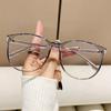 10PCS Fashion Oval Glasses  Anti Radiation Retro Eyeglasses for Woman Men  Anti Blue Light Eyewear