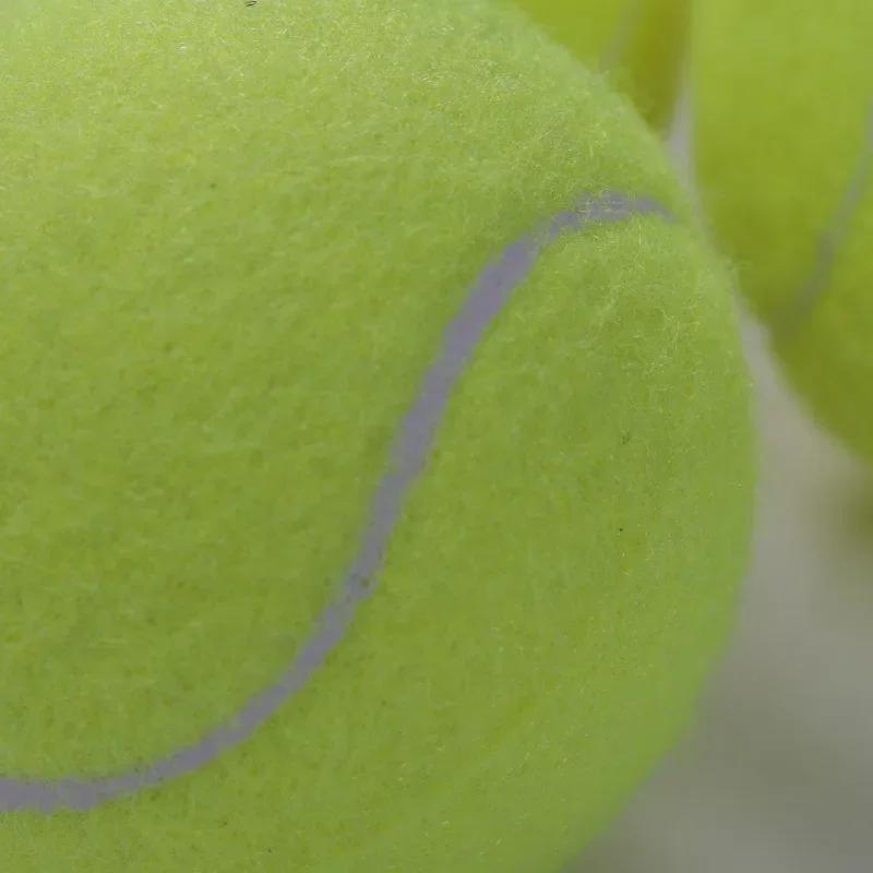 1/5/10pcs Basic Practice Tennis Training Tennis Competition Training Chemical Fiber Tennis with Elasticity Above 1.15 Meters