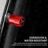 Car Styling 4PCS Metal Wheel Tire Valve Caps Stem Case For Mitsubishi Asx Lancer Outlander Pajero Ralliart