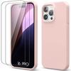 Protective Case - Booling - Iphone 16 Pro - Liquid Silicone - Slim Protection - Pink