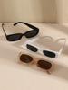 2/3PCS Fashion Square Plastic Frame Women Sunglasses For Men Outdoor Daily Life Shades Eyewear Accessories.