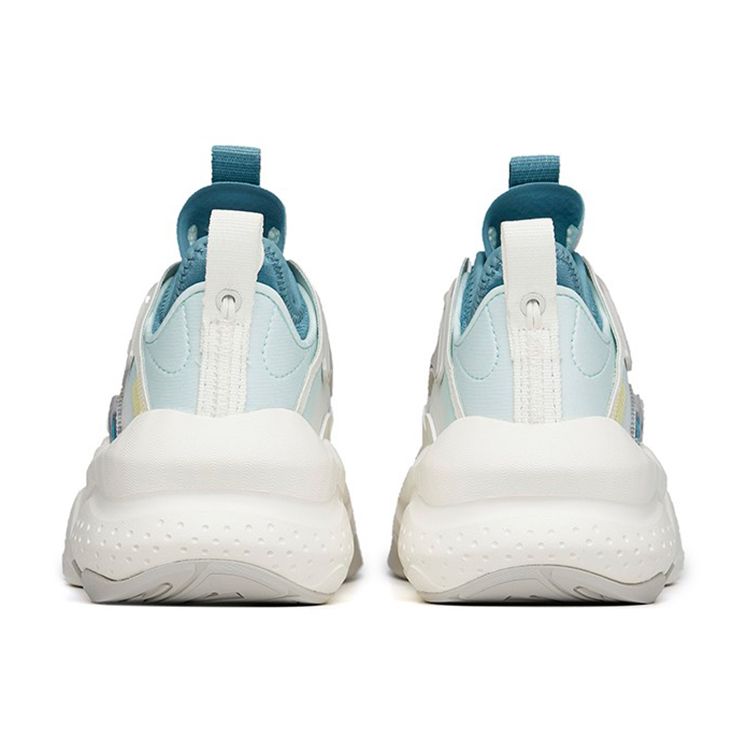Anta Badass Weifeng Durable Low-Top Sports Casual Shoes Men Sneakers White Blue Green 112228080-1