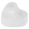 4Pcs Cat Water Fountain Filter Replacement Heart Shape Coconut Shell Activated Installation for Pet Water