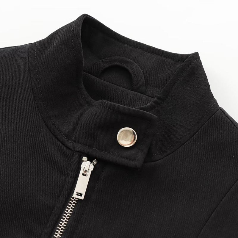 Kaslead New Arrival Women's Clothing Fashion Style Stylish Simple and Versatile Casual Zipper Outwear 3811280