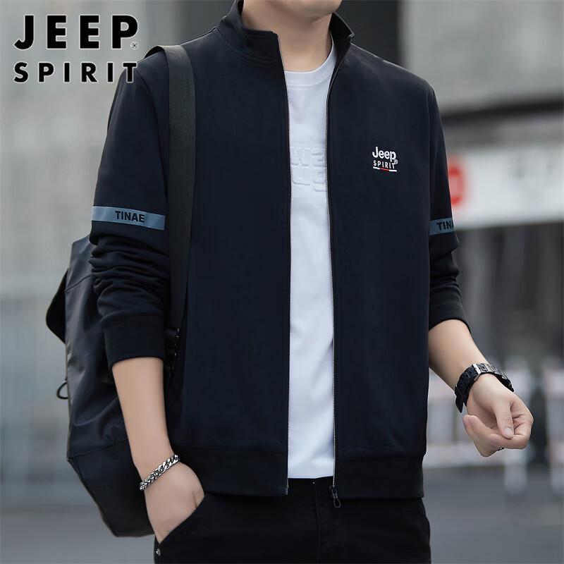 JEEP SPIRIT Men's Casual Autumn/Winter Jacket Hoodie