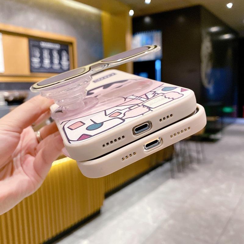KT cat applies to Transsion TECNO sunglasses holder mobile phone case crayon Xiaoxin SPARK 20PRO personalized cartoon
