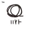 Windshield Wiper Washer Nozzle Hose With Connector Kit T Y I 3 Types Joint Windscreen Spray Jet Water Hose Fluid Tube Joiner
