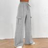 Loose Wide Leg Cargo Pants For Women Autumn Winter