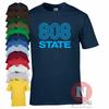 Camiseta 808 State DJ Club Música Danza Rave Retro EDM Festival Madchester