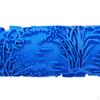 15cm DIY Embossed Flower Pattern Paint Roller For Wall Art Decoration Brush Tool