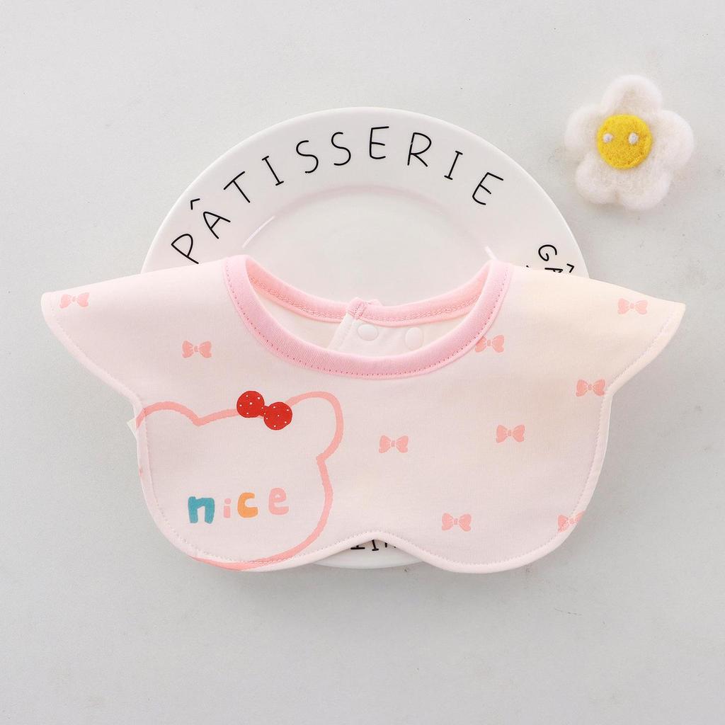 Autumn/Winter Baby Bibs: Anti-Spit Milk, Pure Cotton, Absorbent & Moisture-Wicking Newborn Feeding Bib