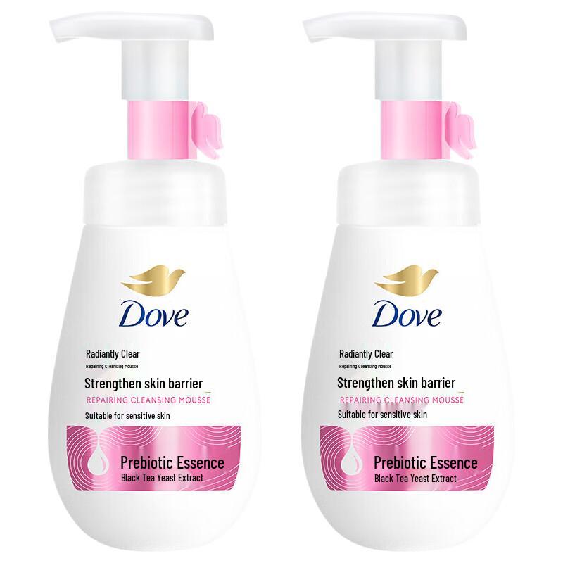 Dove Успокаивающая очищающая пенка для восстановления, двойная упаковка