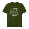 Immer Meine Schwester Für Immer Freundin T-Shirt vintage gewaschen Herren Oberteil Für Jeden Tag streetwear Unisex Grafik Bequem
