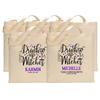 Drink Up Witches Tote Bag Halloween Decor Bachelorette Party Favor Trick or Treat Canvas Bag Witch Canvas Tote Treating Shopping