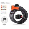GEETHA Portable Steel Cable Bicycle Lock