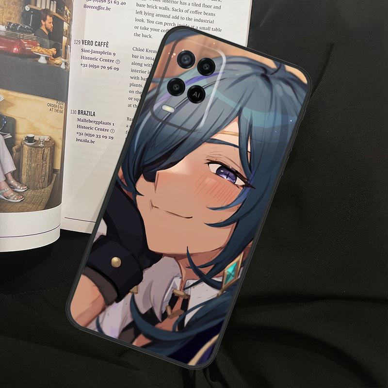 Coque de téléphone Genshin Impact Kaeya pour Oppo A74 A94 A54 A18 A38 A58 A78 A98 A40 A60 A80 A16 A76 A96 A15 A57S A17 A77