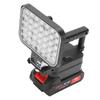 LED-Arbeitsleuchte Batteriebetrieben Handtaschenlampe mit Dual-USB-Anschlüssen Kabellose Lampe für Outdoor Camping Angeln Notfall