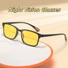 Night Vision Anti Blue Light Glasses Night Brightening Anti High Beam Glasses Ultralight Sports Gaming Mobile Computer Goggles