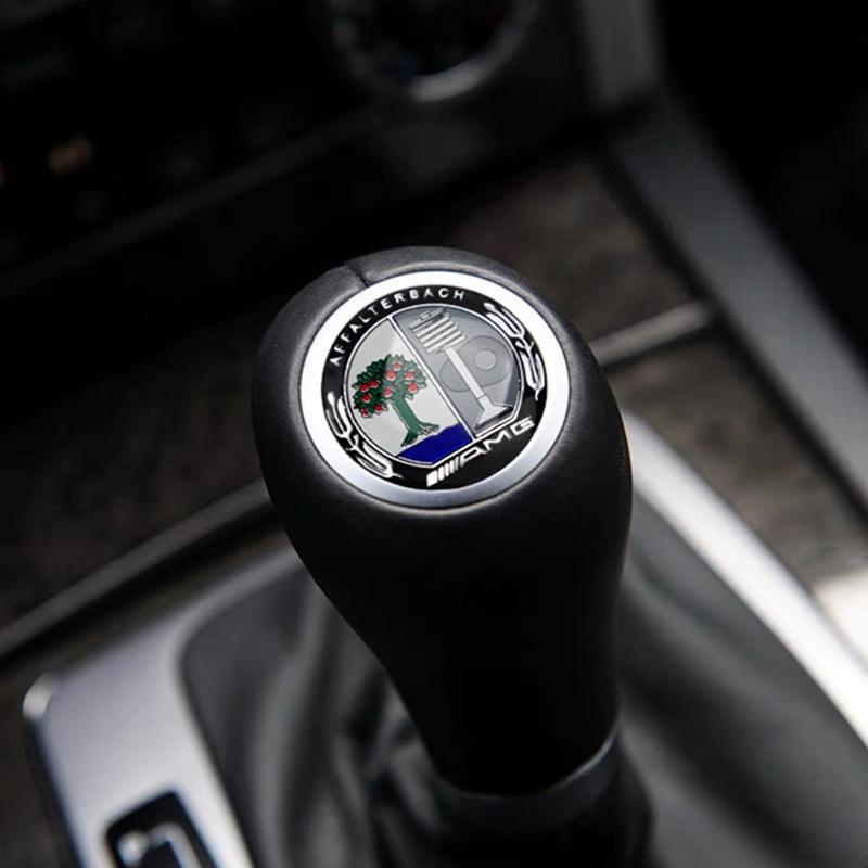 GLC GLB Dekorace řadicí páky auta Emblem hlavice řadicí páky Samolepka Pro Mercedes Benz AMG W204 W205 W203 W211 W212 W213 W201 W210 W12