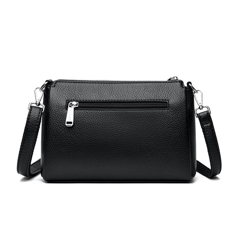 Women's Bag 2026 New Fashion Mother Bag Soft Leather High-end Underarm Bag Women's Shoulder Crossbody Small Square Bag