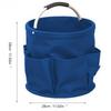 Foldable Gardening Tool Bag Portable Camping Picnic Storage Basket Home Storage Bag with Pockets