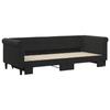 VidaXL Daybed with Trundle Bed Black 80x200 Cm Velvet 3197768