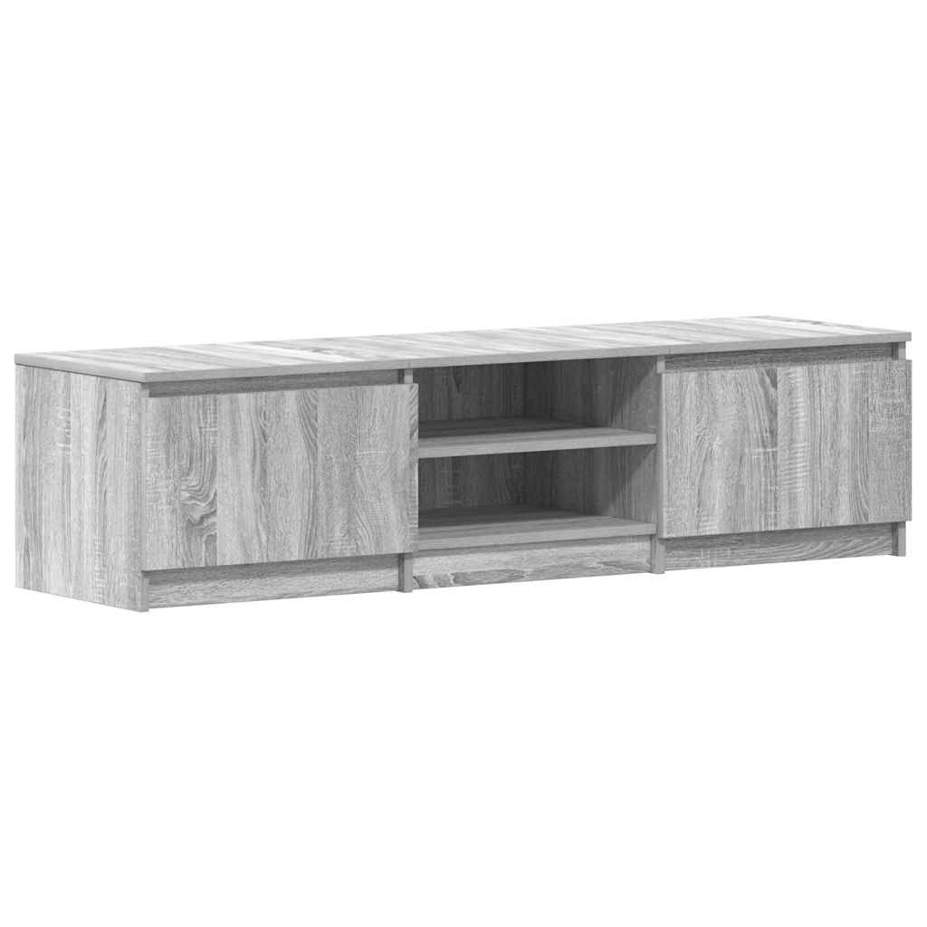 Vidaxl TV Stand, Sonoma Oak Grey, 140X40X35.5 Cm