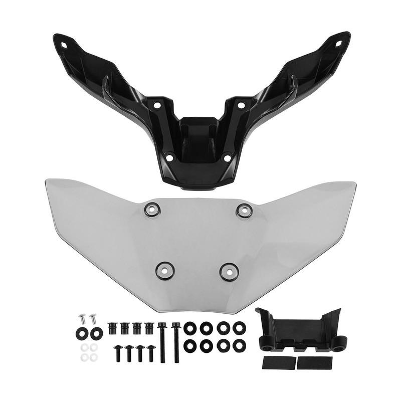 1Pc For Yamaha Motorcycle Windshield MT-09 MT09 2024 2025 With Mounting Screws And Brackets Windshield Protection Accessories