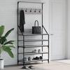 VidaXL Clothes Rack and Shoe Storage Sonoma Grey 837880