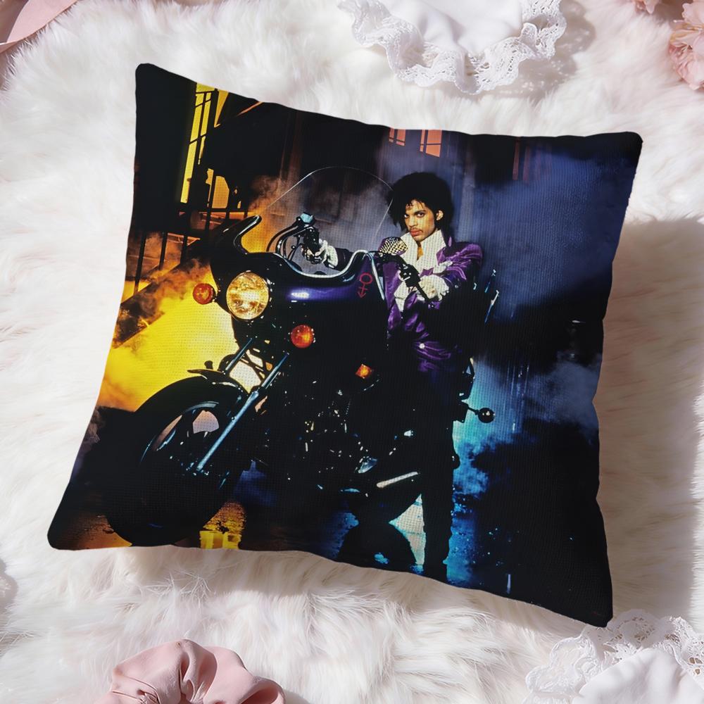 Funny P-Prince Singer Cushion Cover Premium Comfort Reversible Pillow Cove -Two in One Design for Any Room & Car Interior